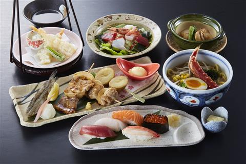 京王プラザホテル札幌（夕食の一例）